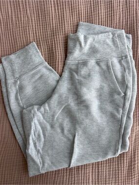 Athleta Waffle Knit Coaster Luxe Jogger